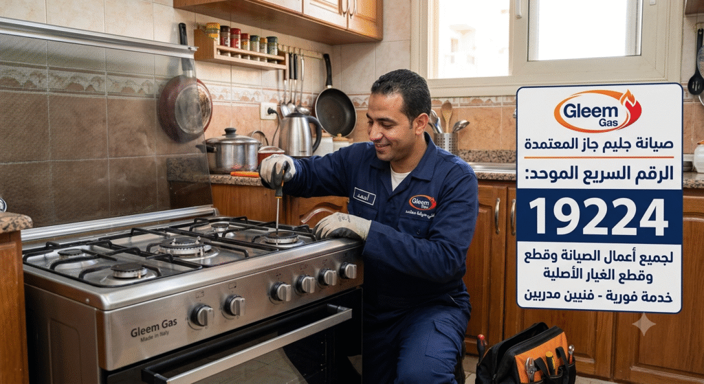 صيانة جليم جاز للأجهزة المنزلية صيانة معتمدة